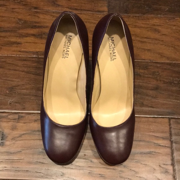 Michael by Michael Kors reddish brown heels size 9 - Picture 4 of 5